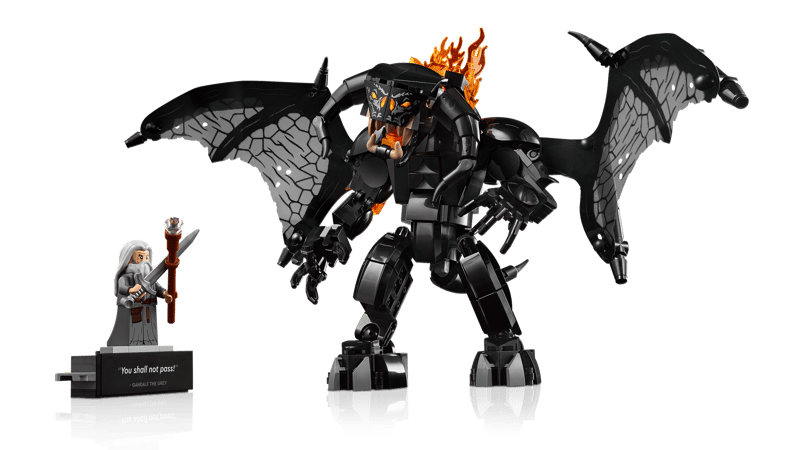 LEGO The Lord of The Rings: Balrog Book Nook