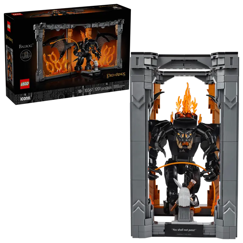 LEGO The Lord of The Rings: Balrog Book Nook