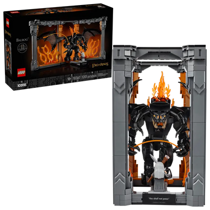 LEGO The Lord of The Rings: Balrog Book Nook