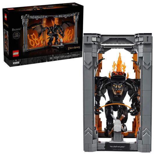 LEGO The Lord of The Rings: Balrog Book Nook