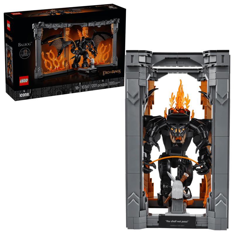 LEGO The Lord of The Rings: Balrog Book Nook