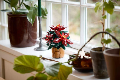 LEGO Poinsettia Plant