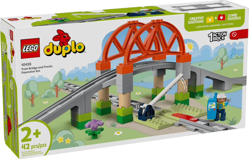 LEGO Train Bridge and Tracks