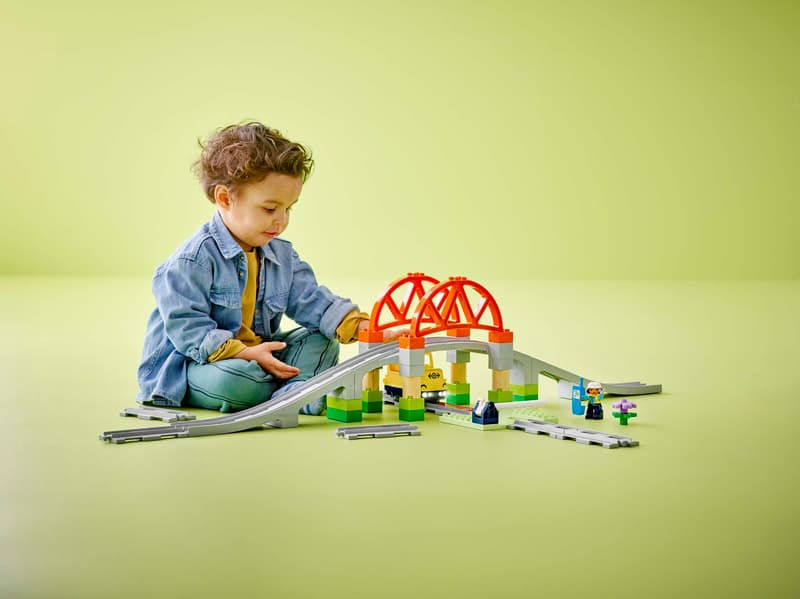 LEGO Train Bridge and Tracks