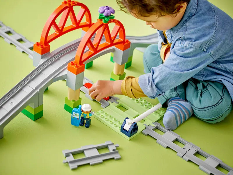 LEGO Train Bridge and Tracks