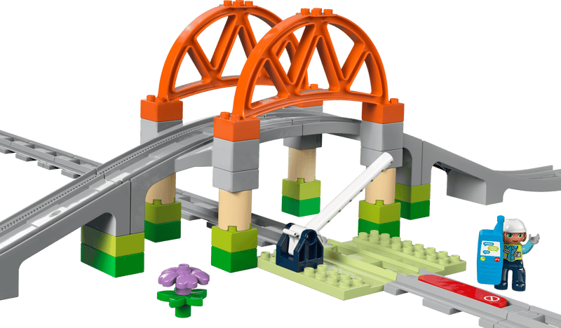 LEGO Train Bridge and Tracks