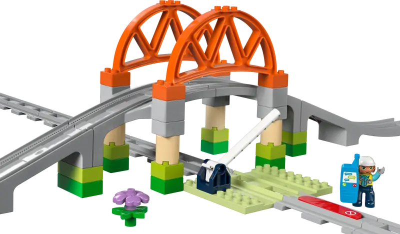 LEGO Train Bridge and Tracks