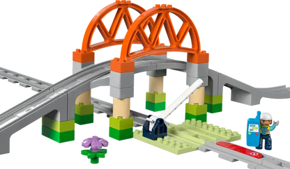 LEGO Train Bridge and Tracks