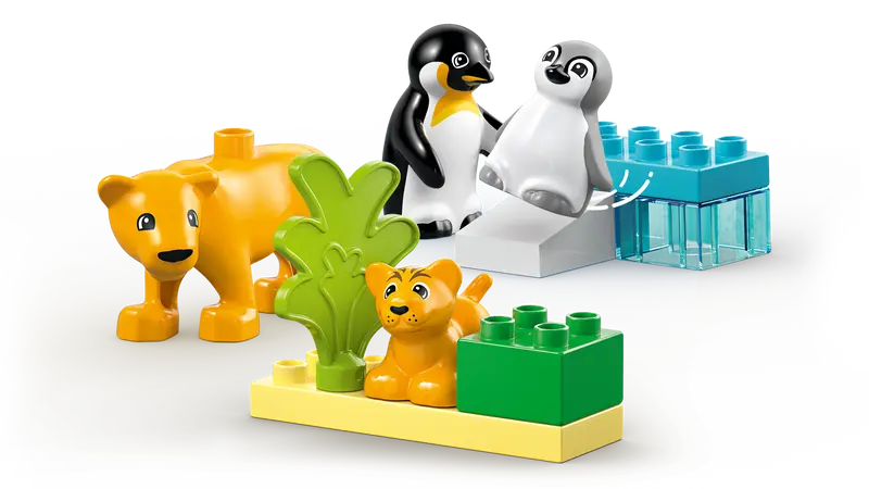 LEGO Animal Families: Penguins & Lions