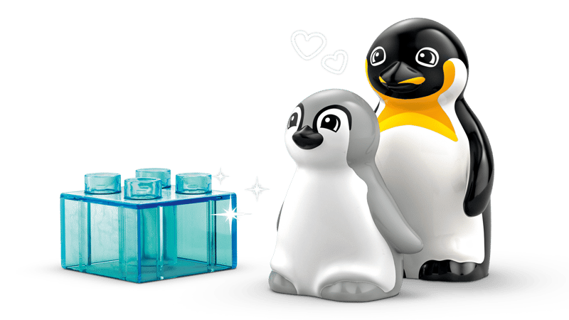 LEGO Animal Families: Penguins & Lions