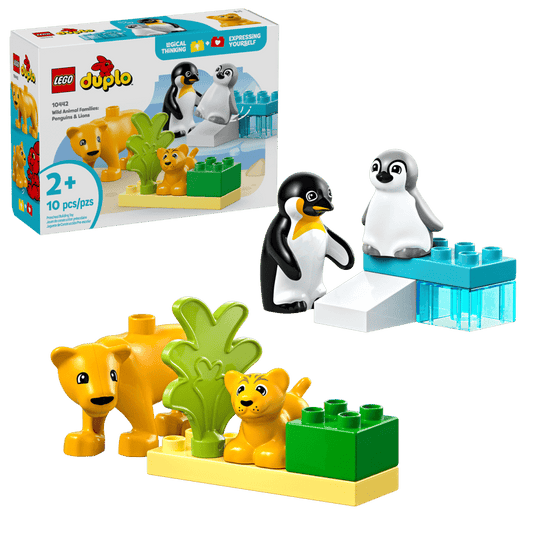 LEGO Animal Families: Penguins & Lions