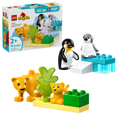 LEGO Animal Families: Penguins & Lions
