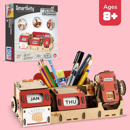 Smartivity DIY Infinity Calendar & Stationary Organizer