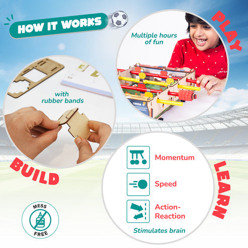 Smartivity DIY Foosball Table for Kids