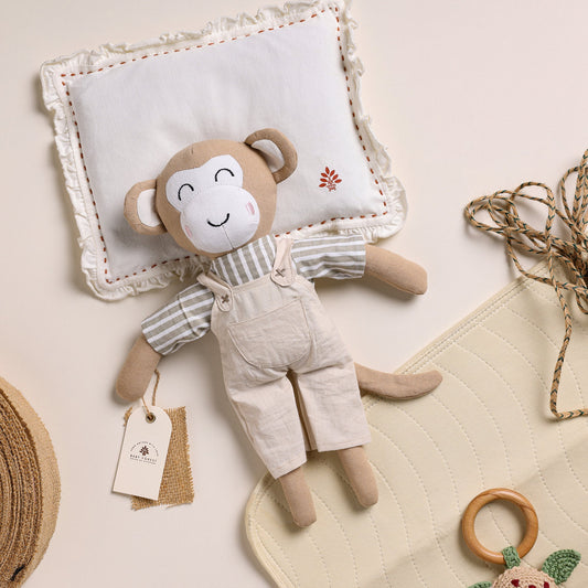 Baby Forest Cuddly Buddies Mr. Monkey Soft Toy