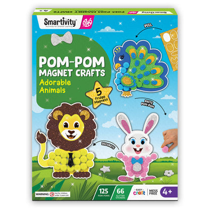 Smartivity Pom Pom Magnet Craft Kit