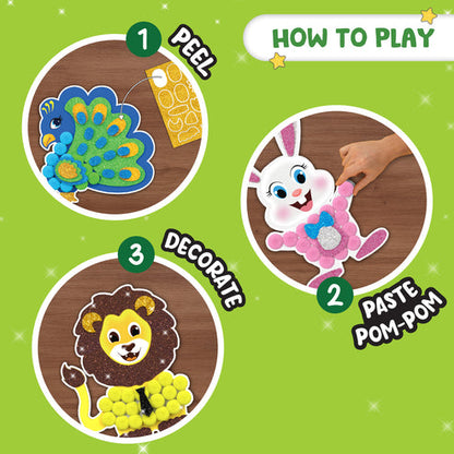 Smartivity Pom Pom Magnet Craft Kit