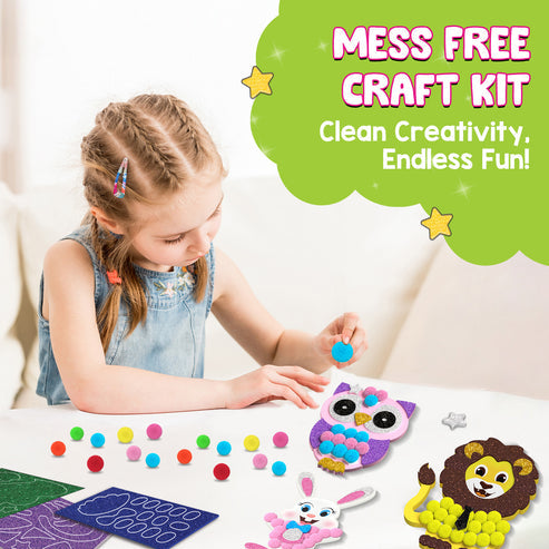 Smartivity Pom Pom Magnet Craft Kit