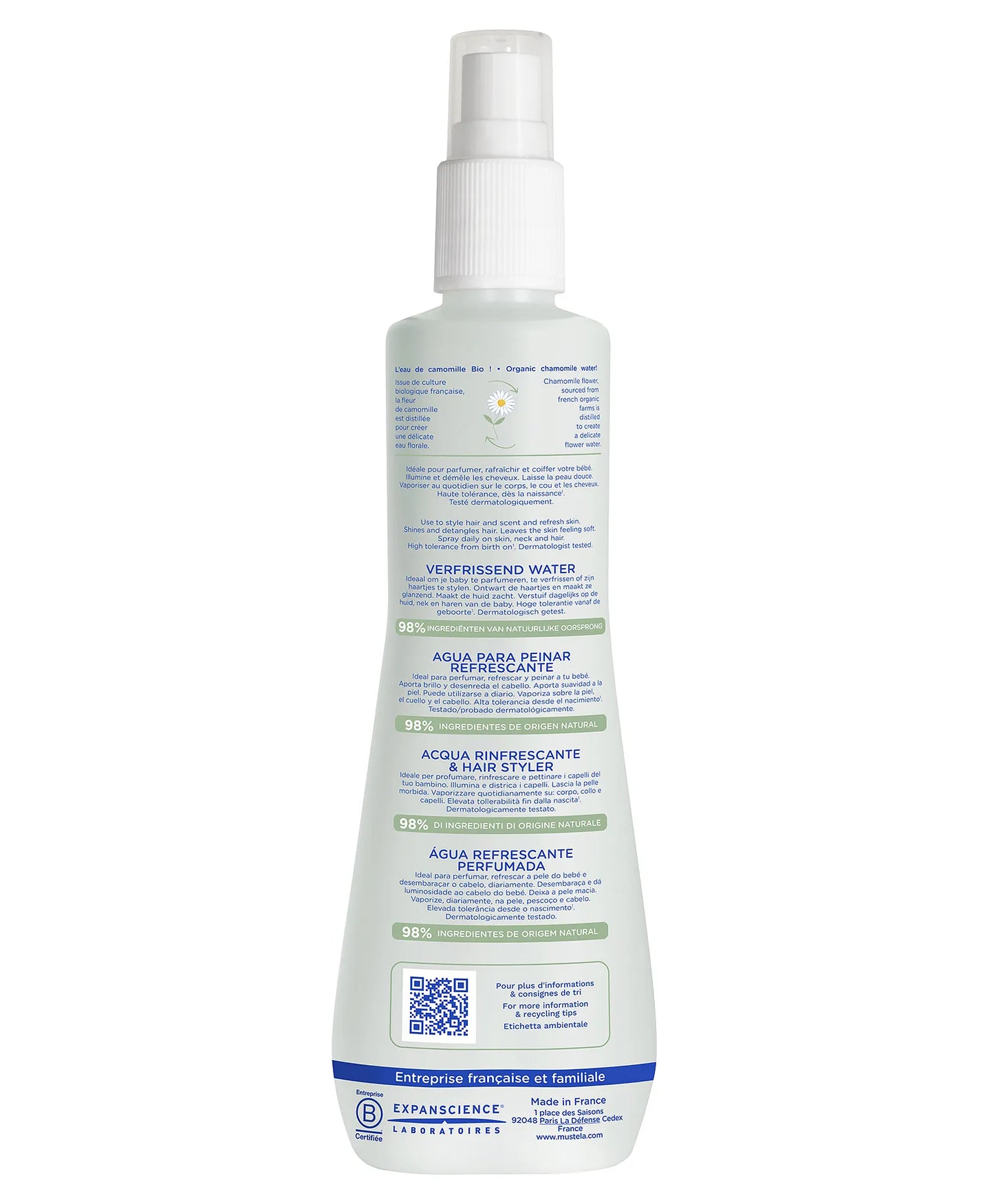 Mustela Hair Styler & Skin Freshner 200 ml