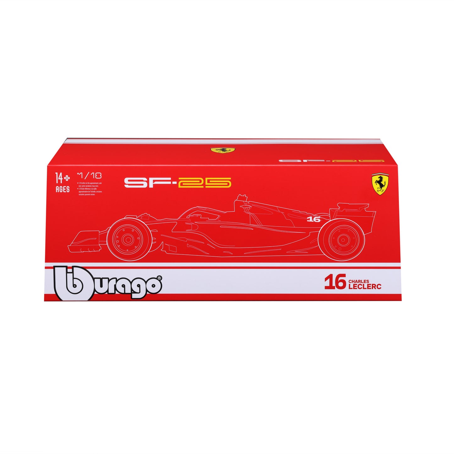 Bburago 1:18 Ferrari SF-25 Lewis Hamilton #44 F1 2025