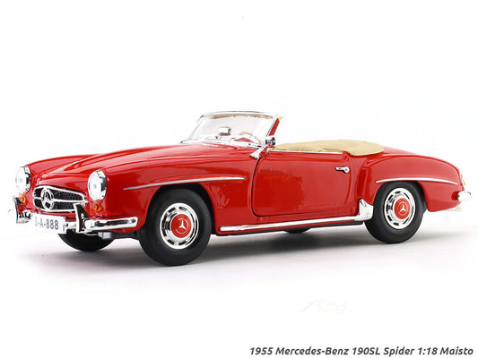 Maisto 1955 Mercedes Benz 190 SL 1/18