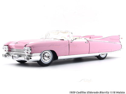 Maisto 1959 Cadillac Eldorado Biarritz 1/18 Pink