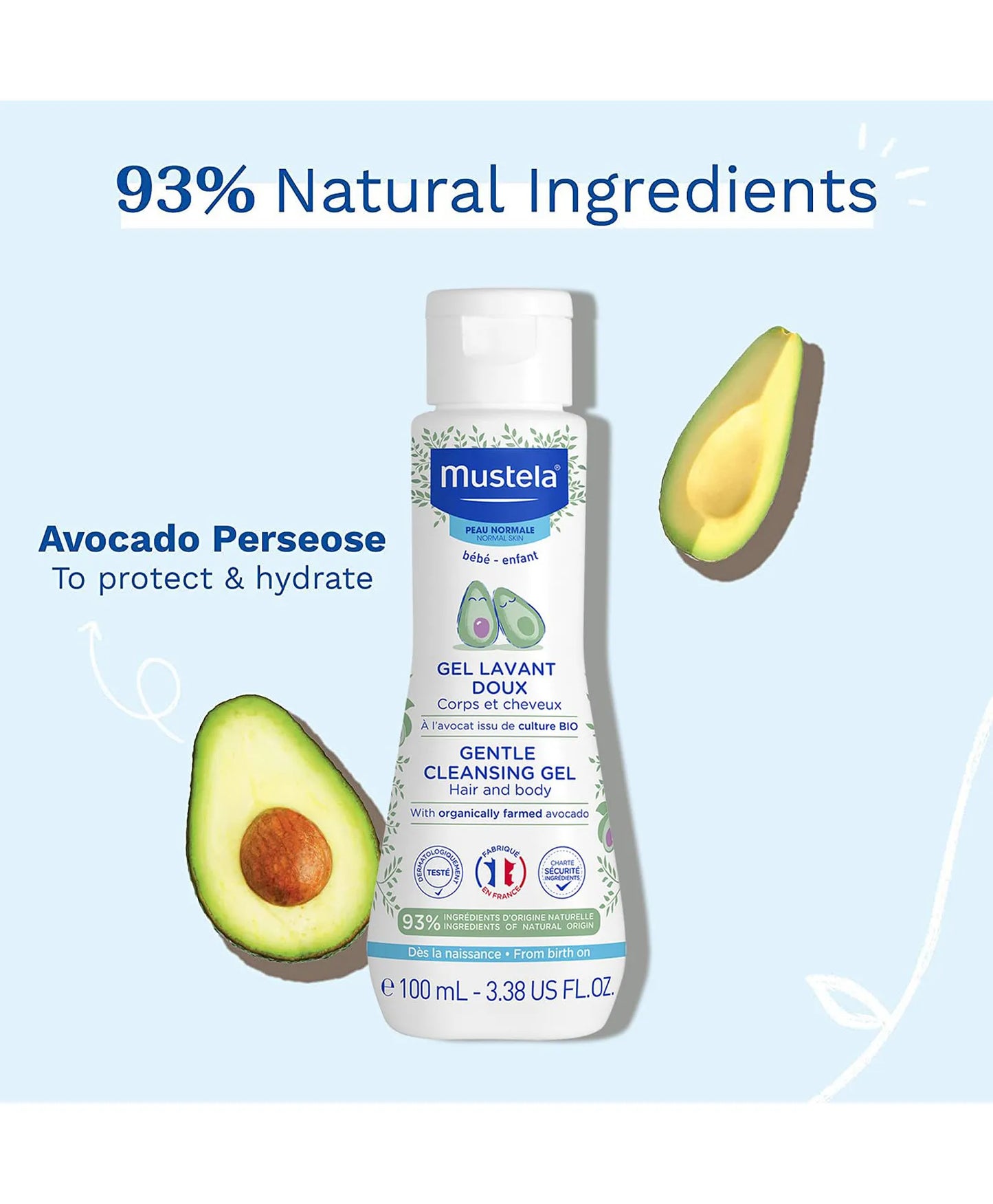 Mustela Gentle Cleansing Gel 100 ml