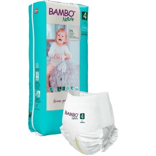 Bambo Nature Training Pants - Size 4 Large (Pack Of 40)