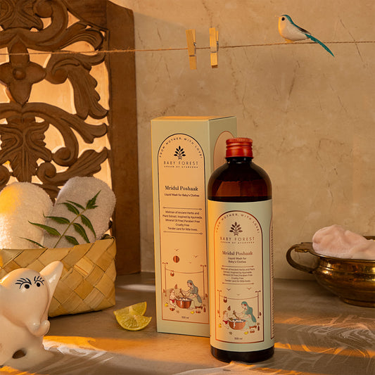 Baby Forest Mridul Poshaak - Liquid Detergent for Baby’s Clothes