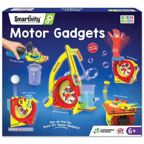 Smartivity 10-in-1 Motor Powered Gadgets