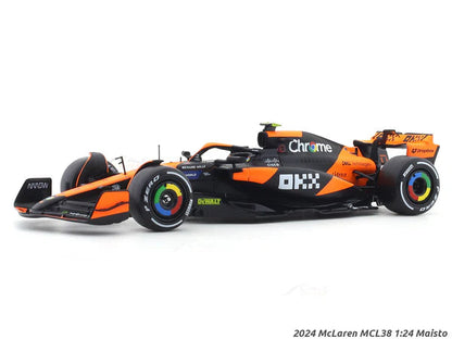 Bburago F1 Mclaren Mcl38 Miami Grand Prix 2024 1/24 Diecast
