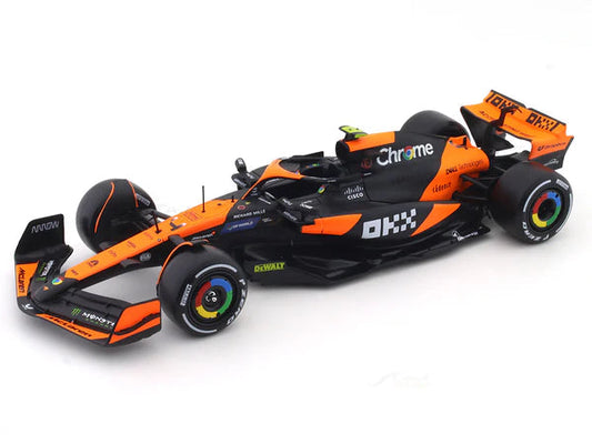 Bburago F1 Mclaren Mcl38 Miami Grand Prix 2024 1/24 Diecast