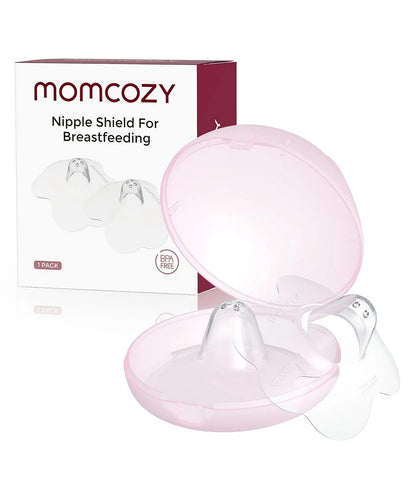 Momcozy Nipple Shields-24mm Breastfeeding Access Transparent
