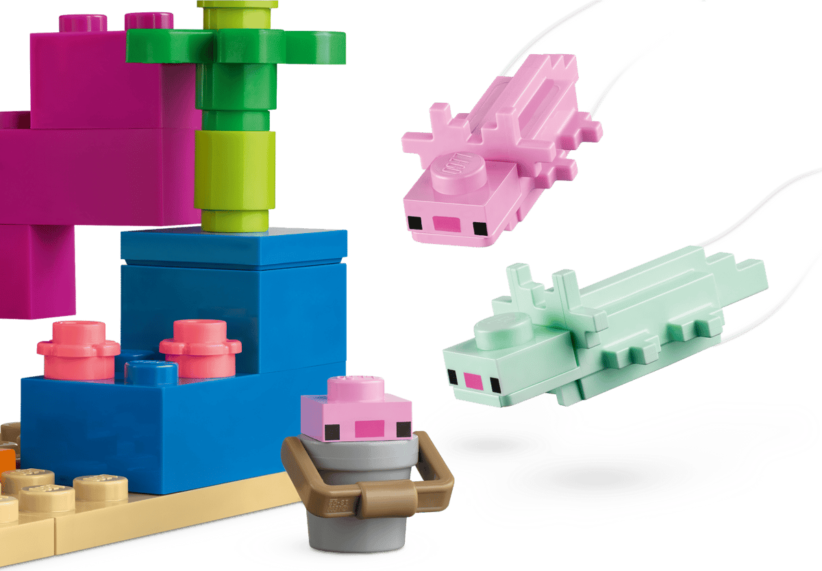 LEGO Minecraft The Axolotl House