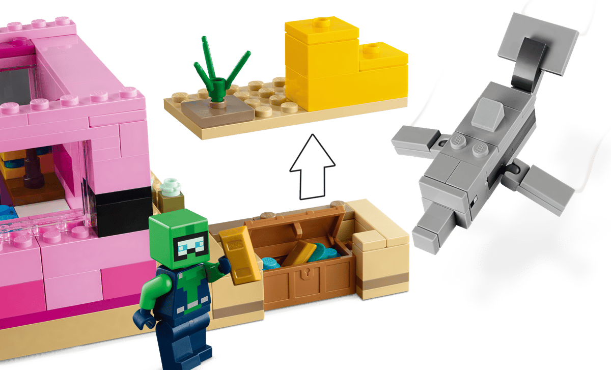 LEGO Minecraft The Axolotl House