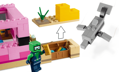 LEGO Minecraft The Axolotl House