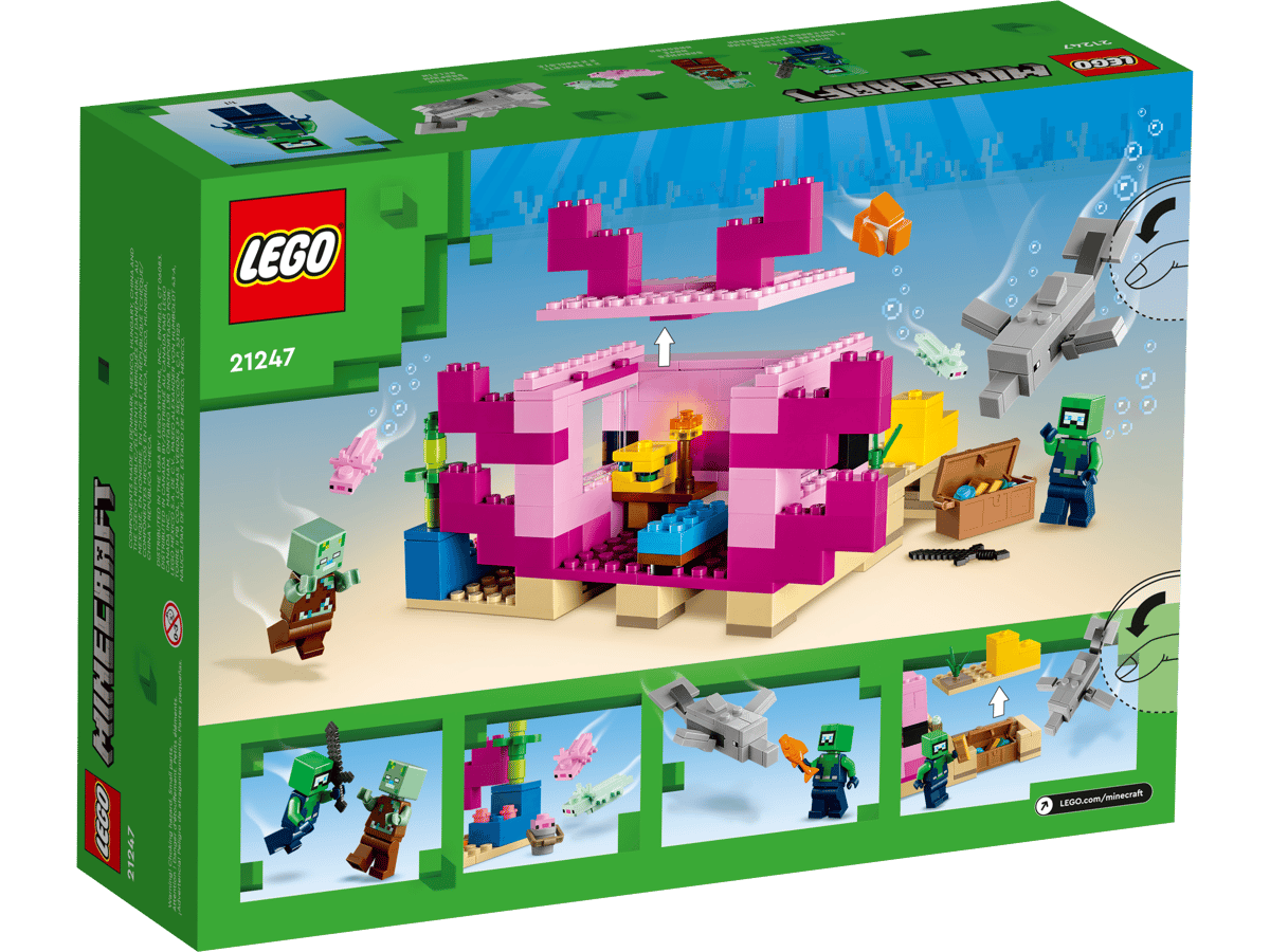 LEGO Minecraft The Axolotl House