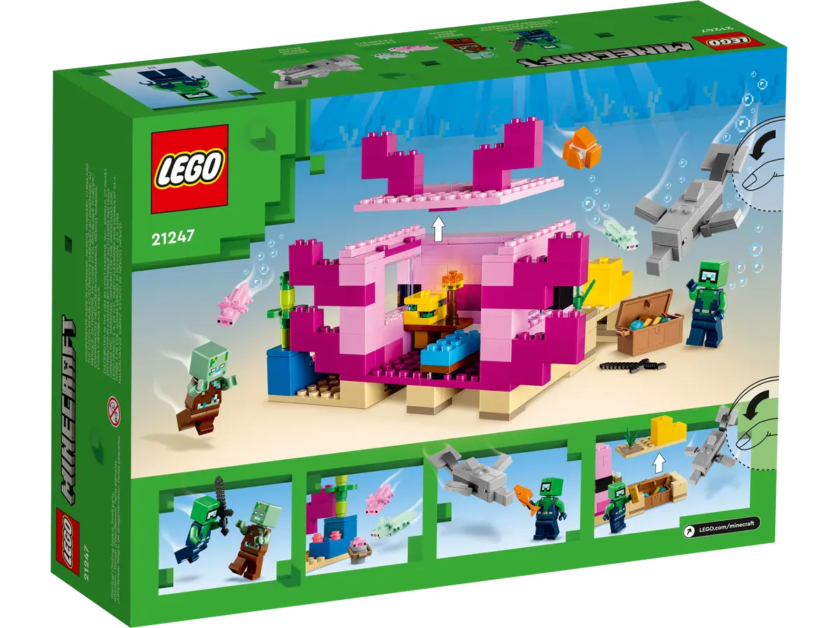 LEGO Minecraft The Axolotl House