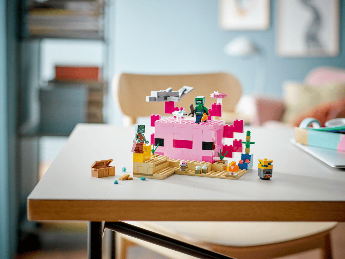 LEGO Minecraft The Axolotl House