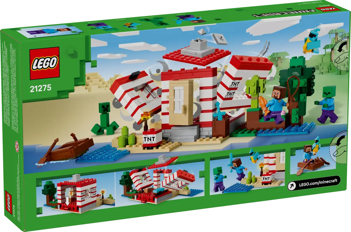 LEGO Minecraft The TNT Jungle House