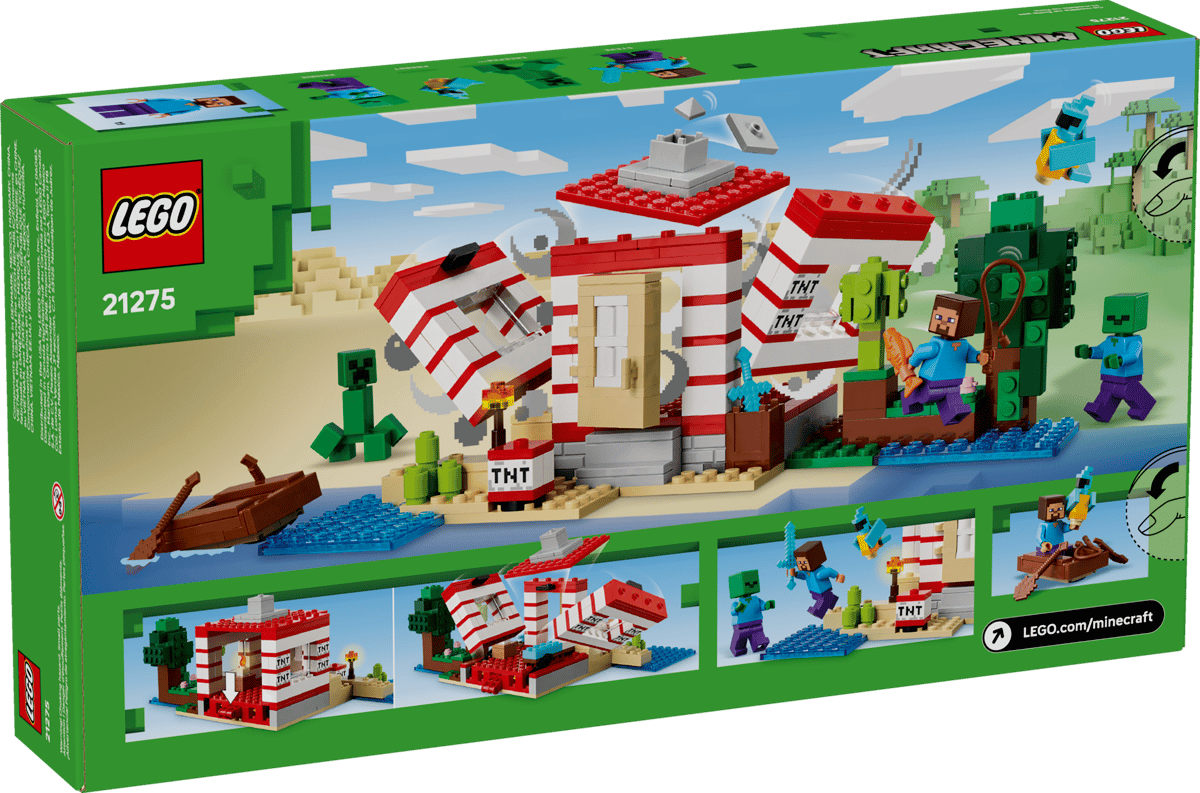 LEGO Minecraft The TNT Jungle House
