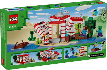 LEGO Minecraft The TNT Jungle House
