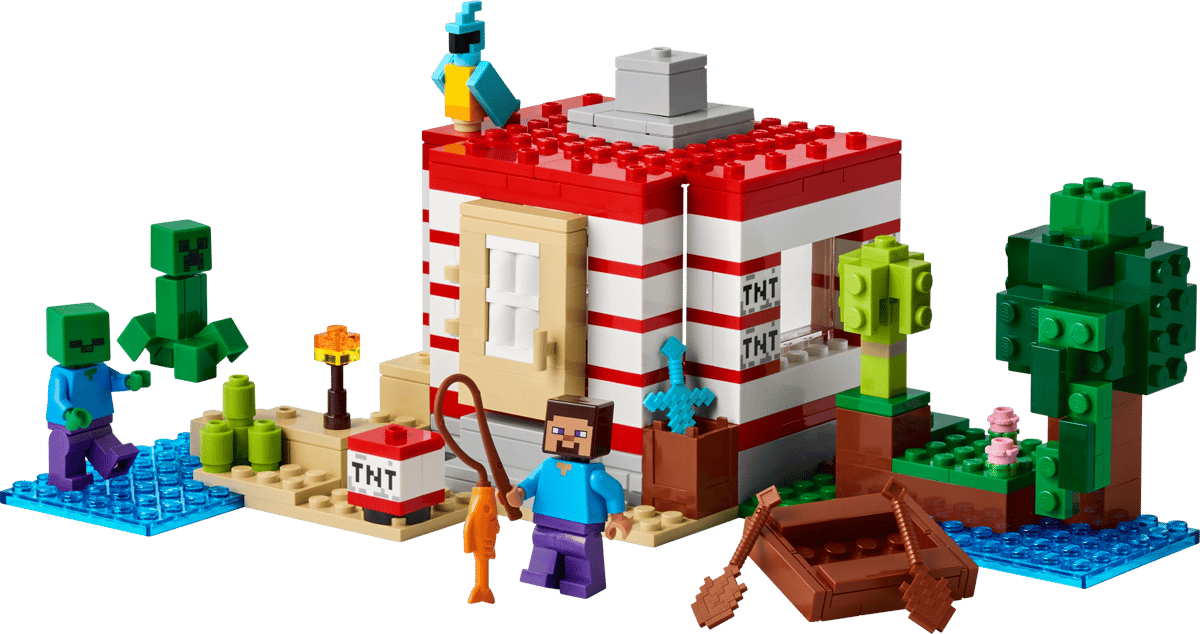 LEGO Minecraft The TNT Jungle House