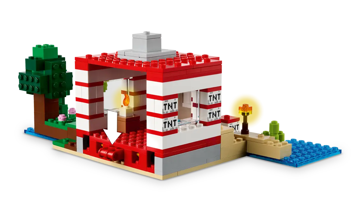 LEGO Minecraft The TNT Jungle House