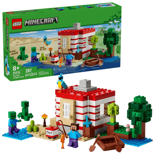 LEGO Minecraft The TNT Jungle House