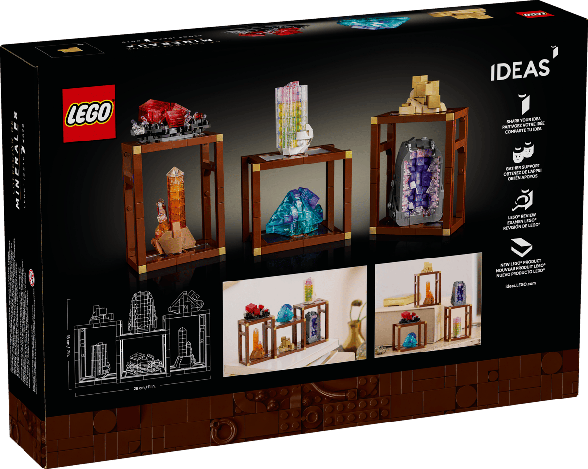 LEGO Ideas Mineral Collection