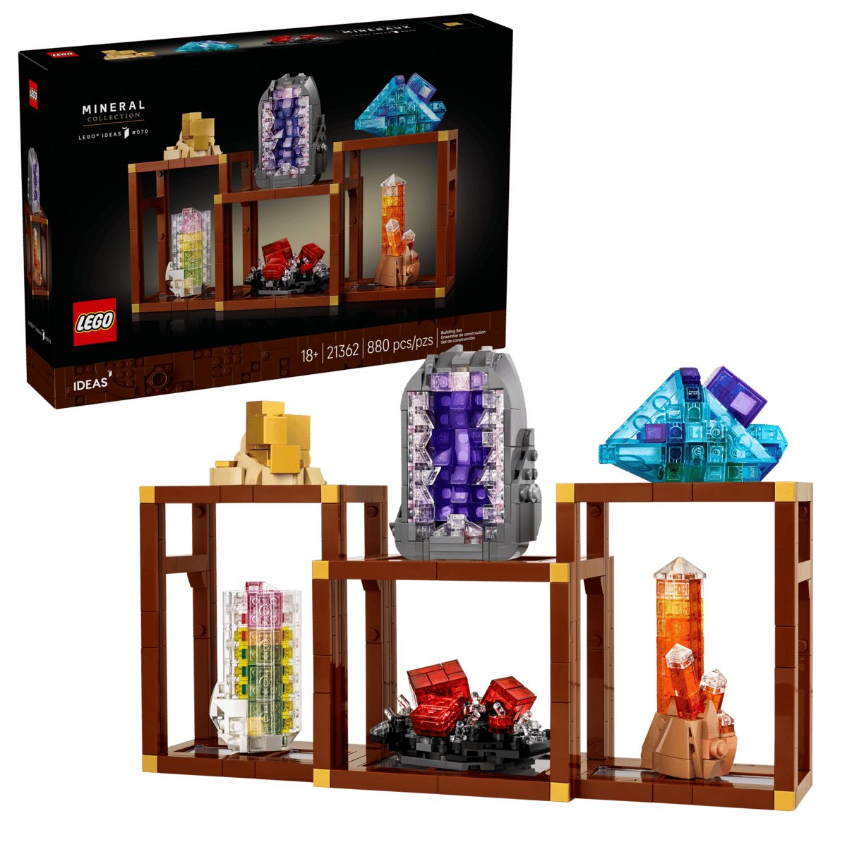 LEGO Ideas Mineral Collection