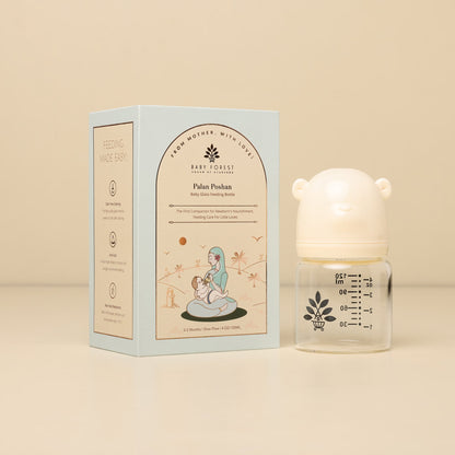 Baby Forest Palan Poshan Baby Glass Feeding Bottle