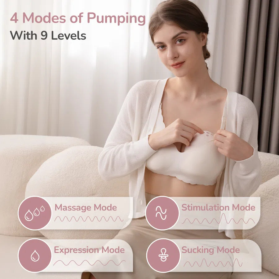 R for Rabbit First Feed Flexi Wearable Electric Breast Pump