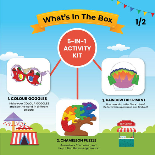 Smartivity Colour Carnival 5 In 1 Activity Kit